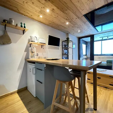 Schuss Sleek By Alpstays Lägenhet Val Thorens